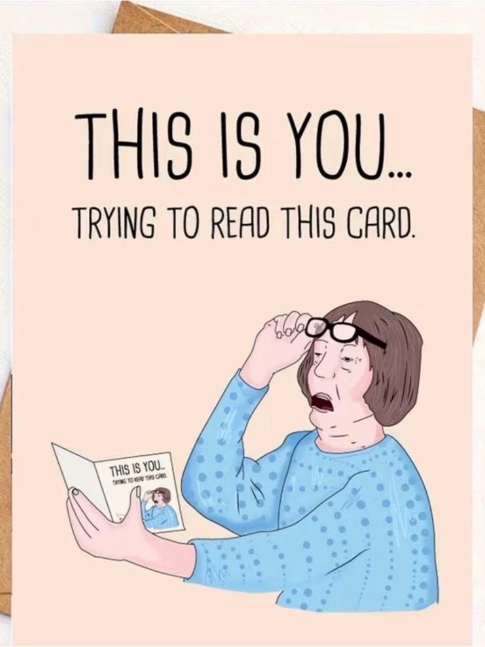 Funny Birthday Card Blank Inside